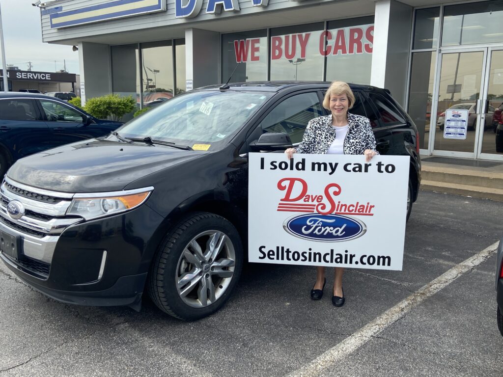 Customer who sold their car to Dave Sinclair Ford